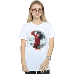 Disney - T-shirt - Femme (Blanc)