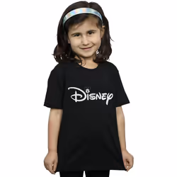 Disney - T-shirt - Fille (Noir)
