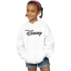 Disney - Sweat à capuche - Fille (Blanc)