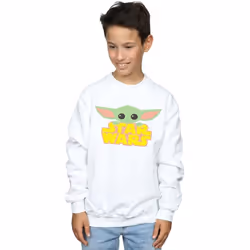 Star Wars - Sweat THE MANDALORIAN THE CHILD - Garçon (Blanc)