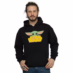 Star Wars - Sweat à capuche THE MANDALORIAN THE CHILD - Homme (Noir)