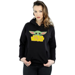 Star Wars - Sweat à capuche THE MANDALORIAN THE CHILD - Femme (Noir)