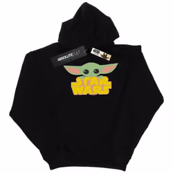 Star Wars - Sweat à capuche THE MANDALORIAN THE CHILD - Garçon (Noir)