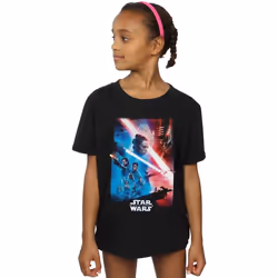 Star Wars - T-shirt THE RISE OF SKYWALKER - Fille (Noir)