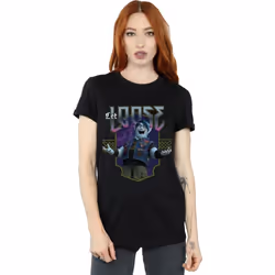 Disney - T-shirt ONWARD LET LOOSE - Femme (Noir)