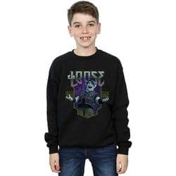 Disney - Sweat ONWARD LET LOOSE - Garçon (Noir)