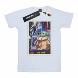 Star Wars - T-shirt THE MANDALORIAN THE CHILD - Garçon (Blanc)