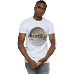 Star Wars - T-shirt THE MANDALORIAN THE CHILD - Homme (Blanc)