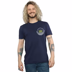 Star Wars - T-shirt THE MANDALORIAN THE CHILD - Homme (Bleu marine)