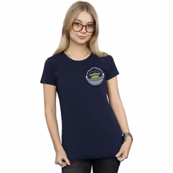 Star Wars - T-shirt THE MANDALORIAN THE CHILD - Femme (Bleu marine)