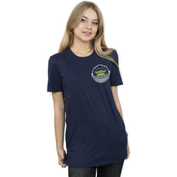 Star Wars - T-shirt THE MANDALORIAN THE CHILD - Femme (Bleu marine)