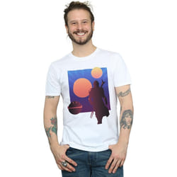 Star Wars - T-shirt THE MANDALORIAN - Homme (Blanc)