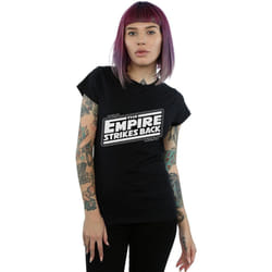 Star Wars - T-shirt THE EMPIRE STRIKES BACK - Femme (Noir)