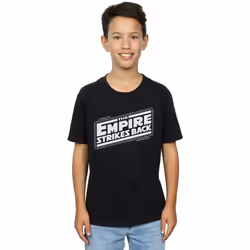 Star Wars - T-shirt THE EMPIRE STRIKES BACK - Garçon (Noir)