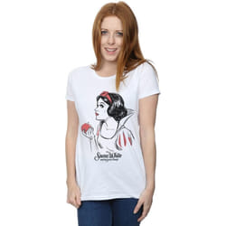 Disney - T-shirt - Femme (Blanc)