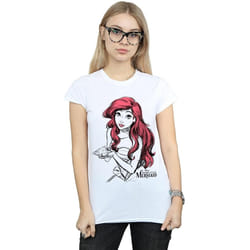 Disney - T-shirt - Femme (Blanc)