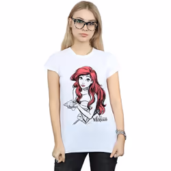 Disney - T-shirt - Femme (Blanc)