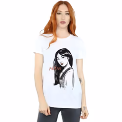 Disney - T-shirt SKETCH - Femme (Blanc)