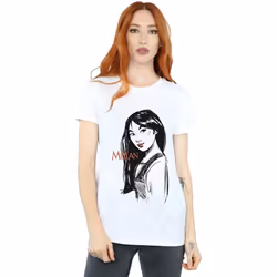 Disney - T-shirt SKETCH - Femme (Blanc)