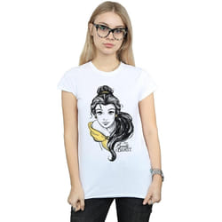 Disney - T-shirt - Femme (Blanc)