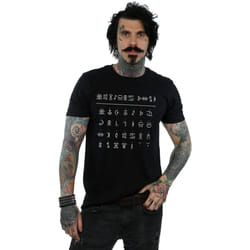 Disney - T-shirt GNOMMISH ALPHABET - Homme (Noir)
