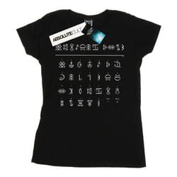 Disney - T-shirt GNOMMISH ALPHABET - Femme (Noir)