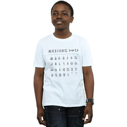 Disney - T-shirt GNOMMISH ALPHABET - Garçon (Blanc)