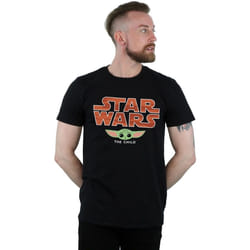 Star Wars - T-shirt THE MANDALORIAN THE CHILD - Homme (Noir)