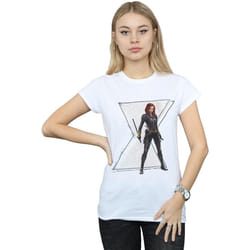 Marvel - T-shirt - Femme (Blanc)