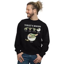 Star Wars - Sweat THE MANDALORIAN THE CHILD MOODS - Homme (Noir)
