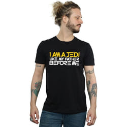 Star Wars - T-shirt AM A JEDI - Homme (Noir)