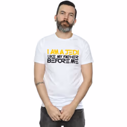 Star Wars - T-shirt AM A JEDI - Homme (Blanc)