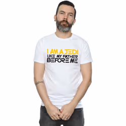 Star Wars - T-shirt AM A JEDI - Homme (Blanc)