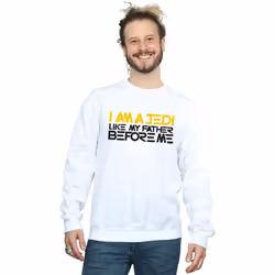 Star Wars - Sweat AM A JEDI - Homme (Blanc)