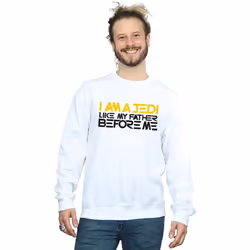 Star Wars - Sweat AM A JEDI - Homme (Blanc)