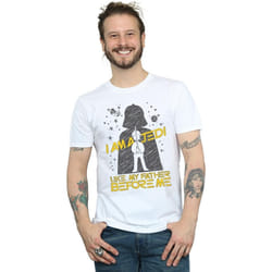 Star Wars - T-shirt JEDI LIKE MY FATHER - Homme (Blanc)