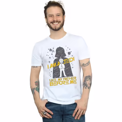 Star Wars - T-shirt JEDI LIKE MY FATHER - Homme (Blanc)