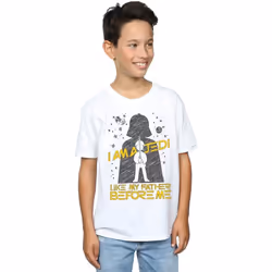 Star Wars - T-shirt JEDI LIKE MY FATHER - Garçon (Blanc)