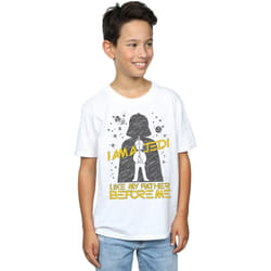 Star Wars - T-shirt JEDI LIKE MY FATHER - Garçon (Blanc)