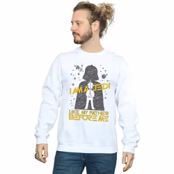 Star Wars - Sweat JEDI LIKE MY FATHER - Homme (Blanc)
