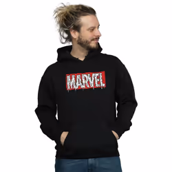 Marvel - Sweat à capuche - Homme (Noir)