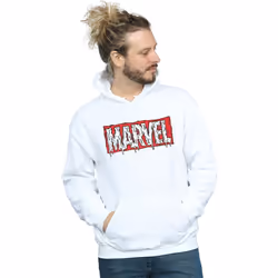 Marvel - Sweat à capuche - Homme (Blanc)
