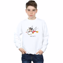 Disney - Sweat LOVE CHERUB - Garçon (Blanc)