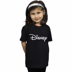 Disney - T-shirt - Fille (Noir)