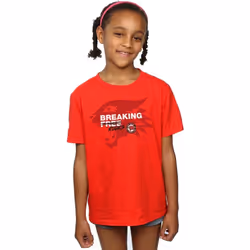 Disney - T-shirt HIGH SCHOOL MUSICAL THE MUSICAL BREAKING RULES - Fille (Rouge)