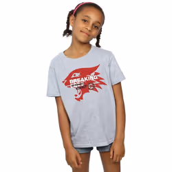 Disney - T-shirt HIGH SCHOOL MUSICAL THE MUSICAL BREAKING RULES - Fille (Gris chiné)