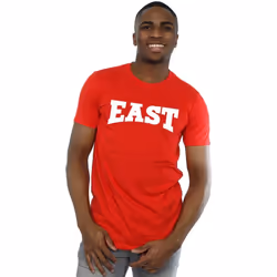Disney - T-shirt HIGH SCHOOL MUSICAL THE MUSICAL EAST HIGH - Homme (Rouge)