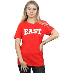 Disney - T-shirt HIGH SCHOOL MUSICAL THE MUSICAL EAST HIGH - Femme (Rouge)