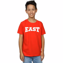 Disney - T-shirt HIGH SCHOOL MUSICAL THE MUSICAL EAST HIGH - Garçon (Rouge)