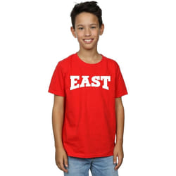 Disney - T-shirt HIGH SCHOOL MUSICAL THE MUSICAL EAST HIGH - Garçon (Rouge)